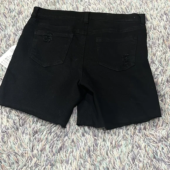 Time and Tru Women's Maternity Denim Bermuda Shorts Size M - Picture 8 of 9